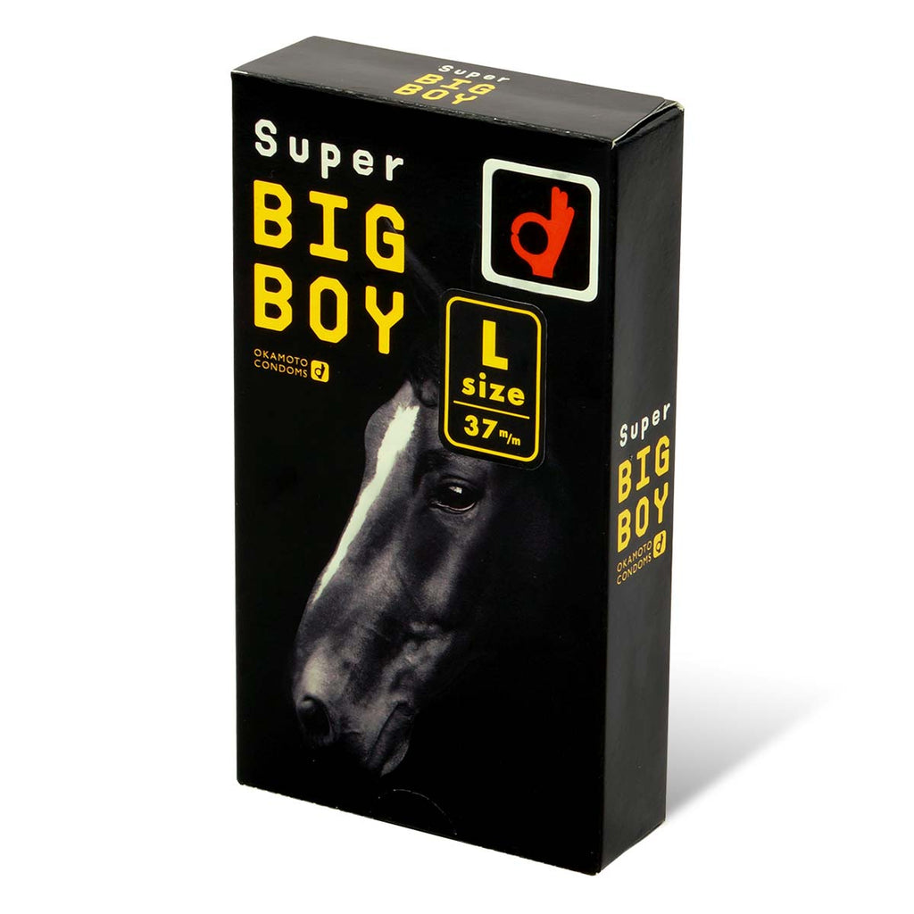 岡本 Super Big Boy 37mm 大碼（12片裝）-套套堂 Buydomdom｜香港人嘅安全套及兩性用品專門店｜自提點覆蓋全港｜Sex Toys in Hong Kong